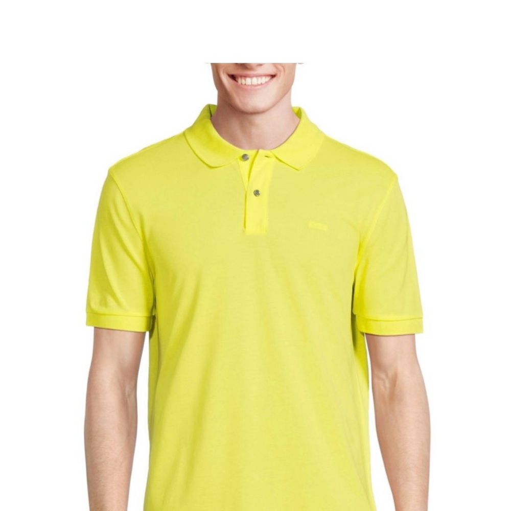 BOSS Long Embroidered Polo Shirt